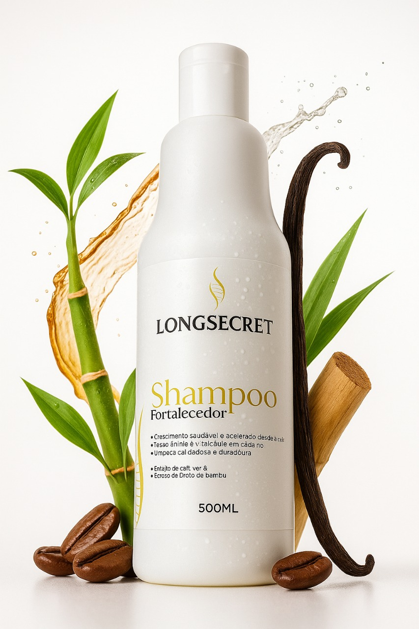 Shampoo Fortalecedor LONGSECRET, 500ml